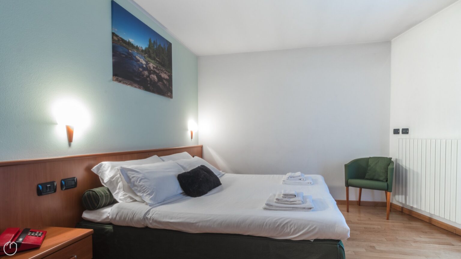 appartamento bilocale comfort in Valmalenco - letto matrimoniale