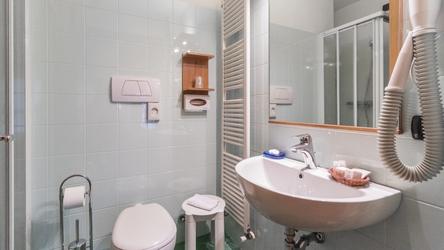 bilocale deluxe in Valmalenco - bagno