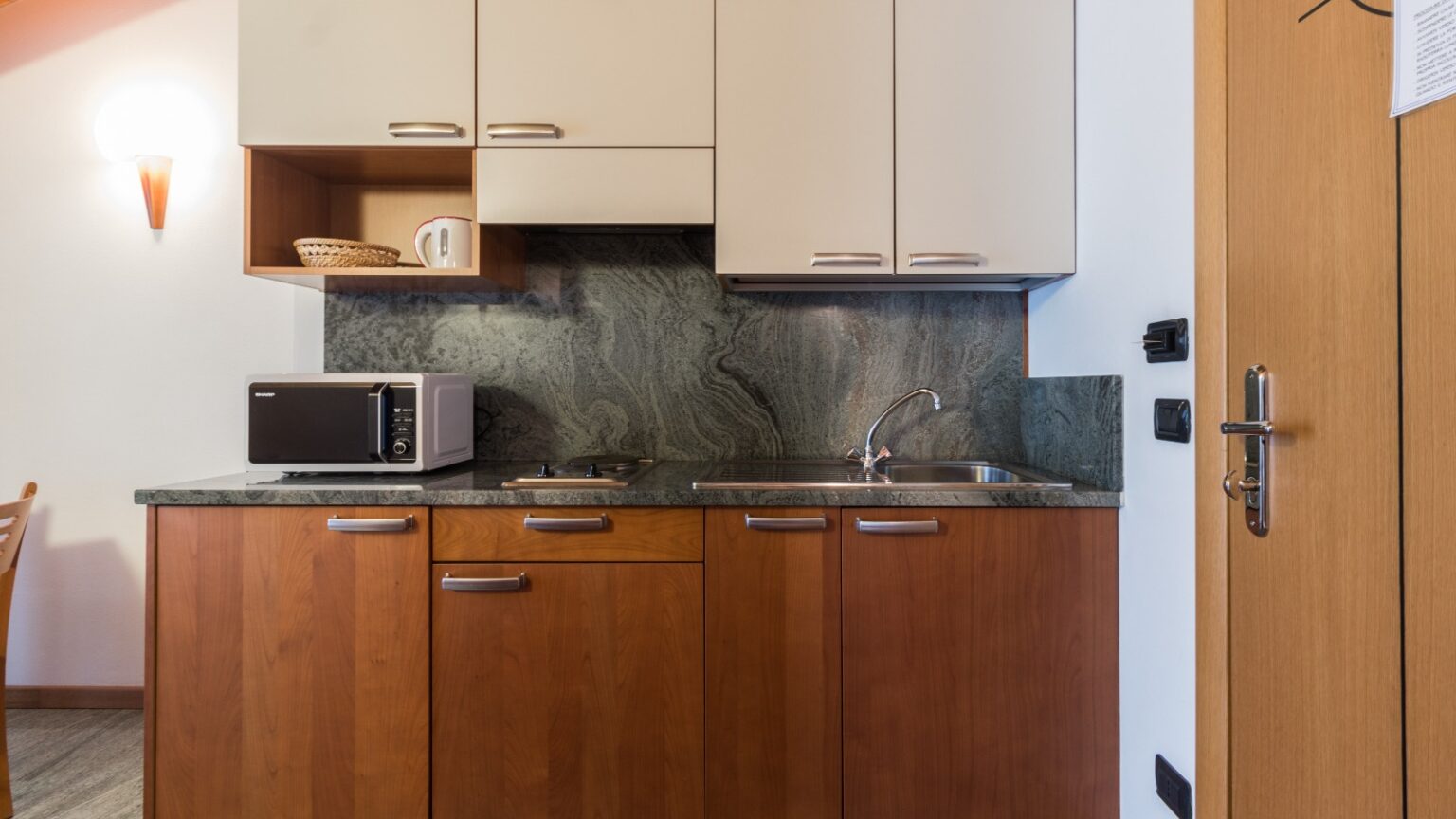 bilocale deluxe in Valmalenco - angolo cucina