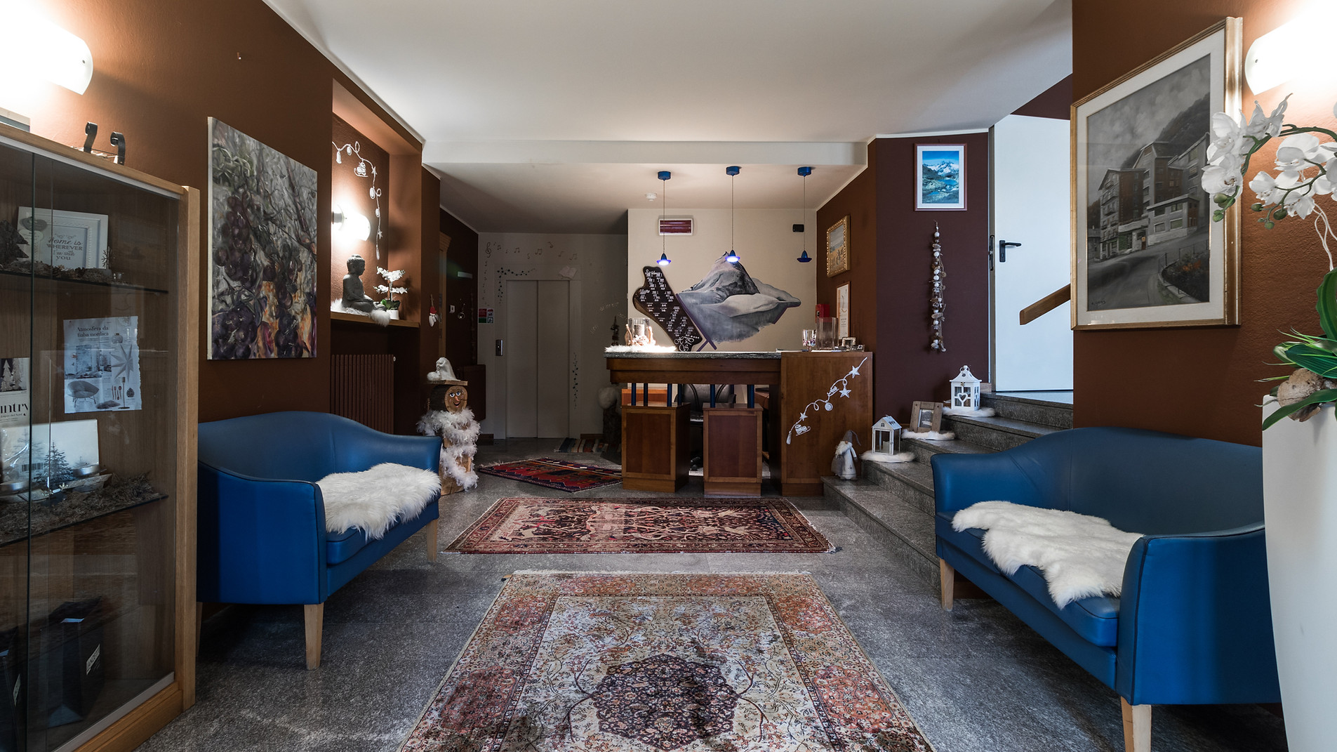 interno del residence Pizzo Scalino in Valmalenco