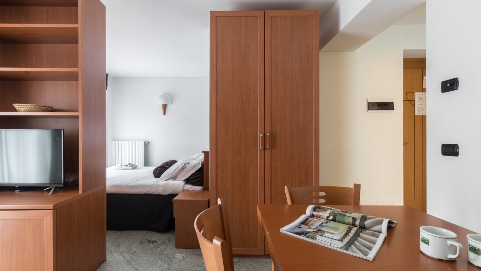 monolocale comfort in Valmalenco - vista complessiva