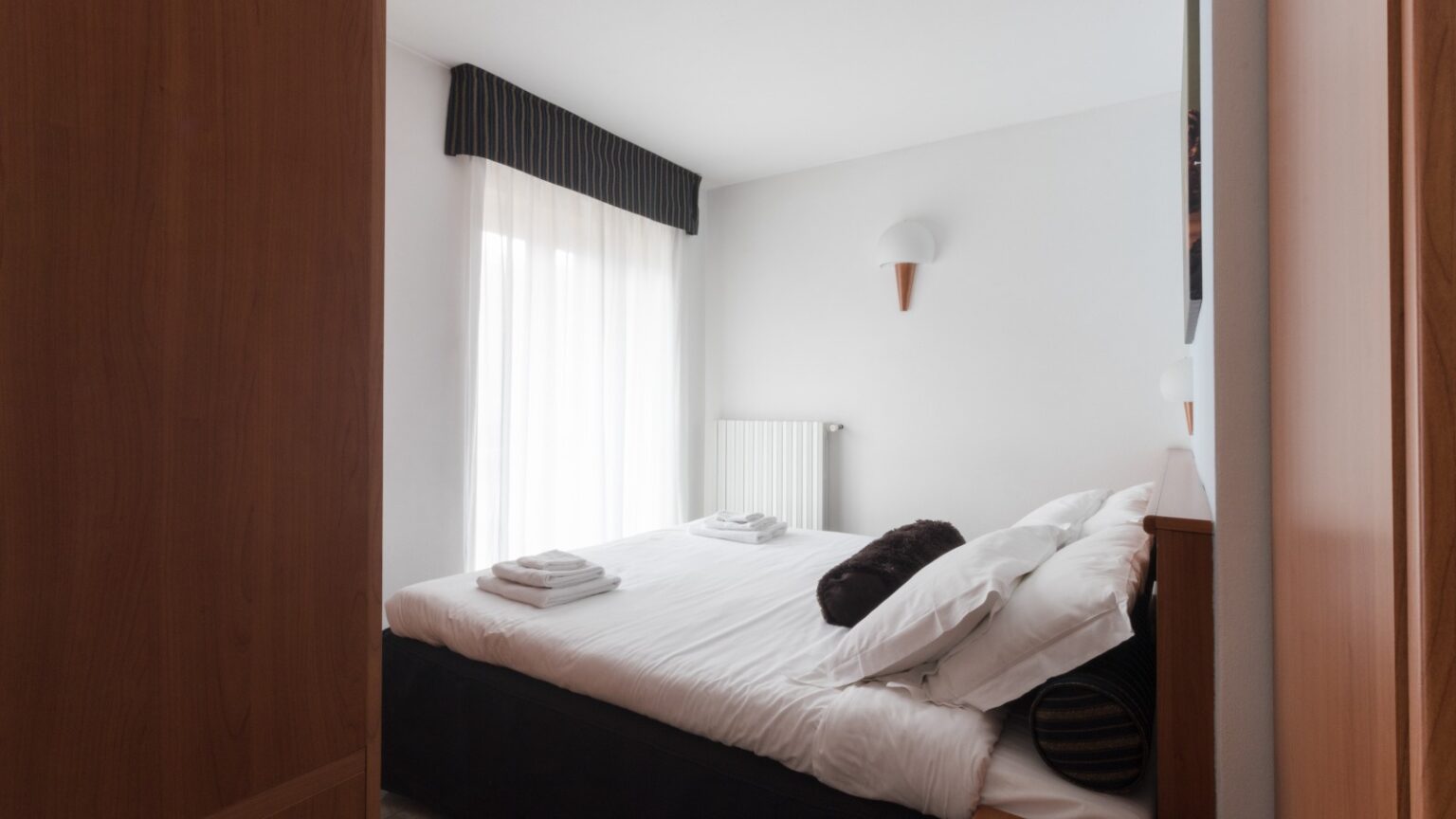 monolocale comfort in Valmalenco - camera matrimoniale