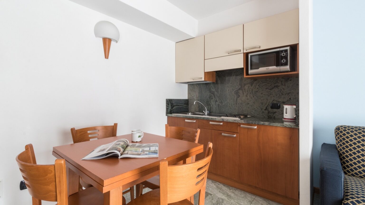 monolocale comfort in Valmalenco - zona giorno