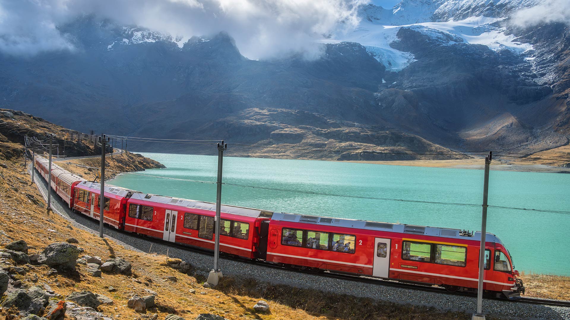 bernina express - trenino rosso del Bernina