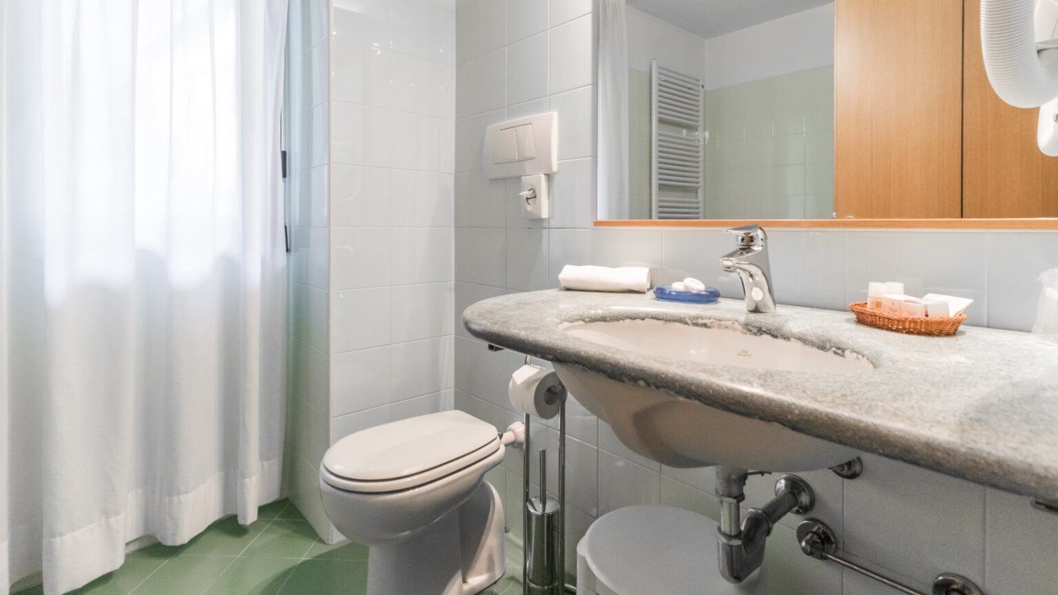 bagno del trilocale in Valmalenco