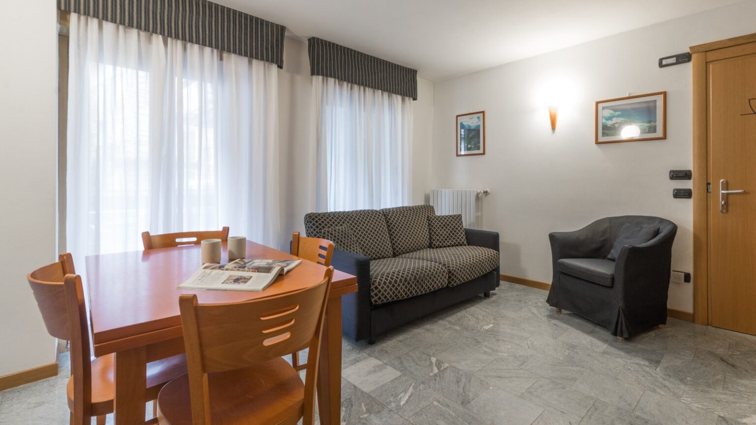 appartamento trilocale in Valmalenco