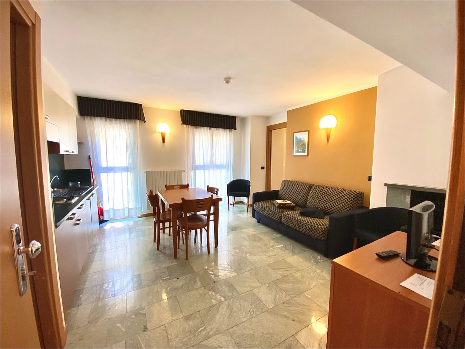 ingresso trilocale in Valmalenco