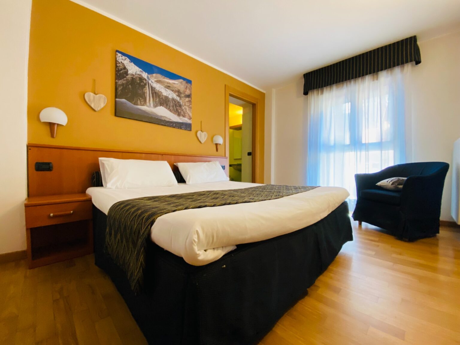 trilocale con camera matrimoniale in Valmalenco