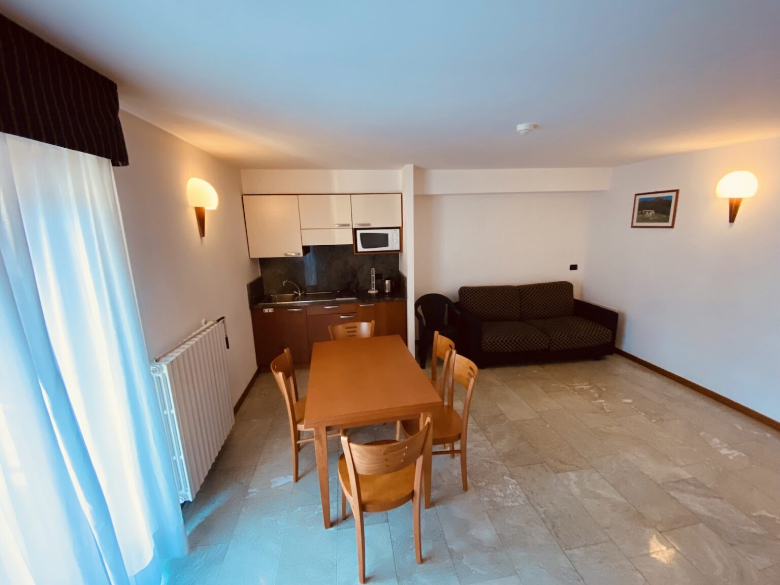 appartamento Deluxe in Valmalenco - soggiorno con cucina